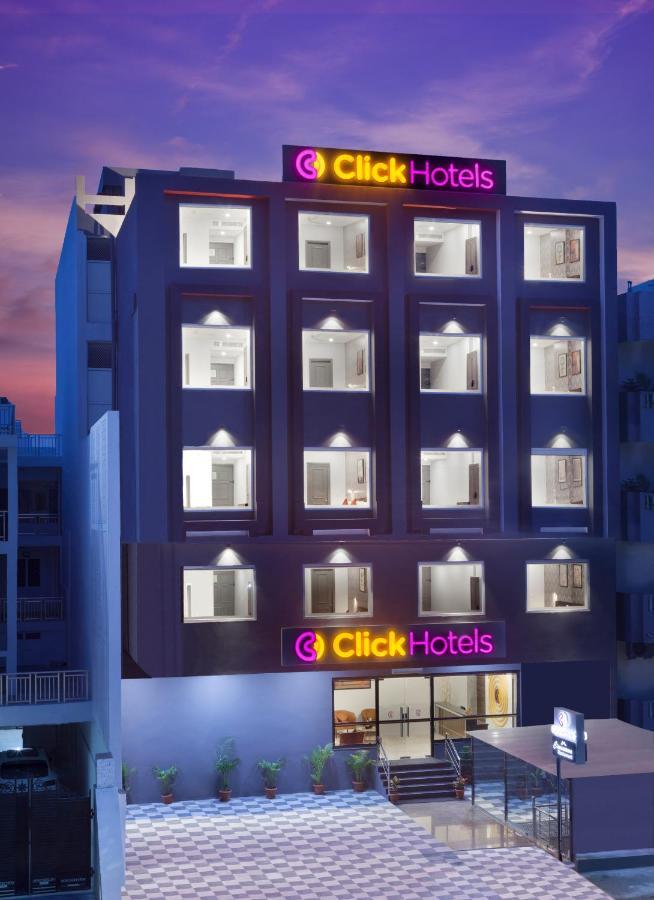 Click Hotel Jaipur, Raja Park Exteriör bild